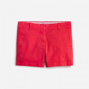 J.Crew 4" stretch chino short Vintage Red Factory Promo | 61FDMCNYI