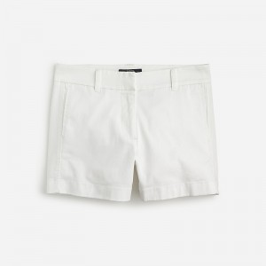 J.Crew 4" stretch chino short White Sale | 29NORZSPI