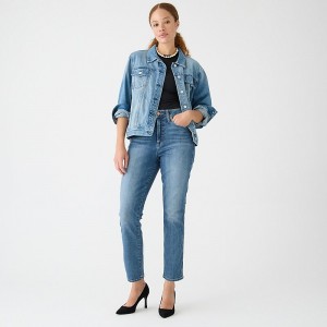 J.Crew Curvy vintage slim-straight jean Warm Surf Wash Outlet | 97WFLEUKO