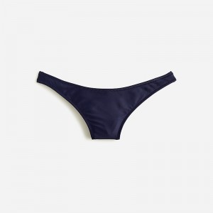 J.Crew Heritage 1989 high-leg bikini bottom Navy Factory Outlet | 50ALQMWTS