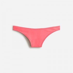 J.Crew Heritage 1989 high-leg bikini bottom Brilliant Papaya Factory Outlet | 54IQGXZYM