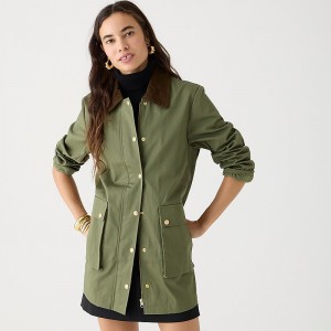 J.Crew Heritage Barn Jacket™ in waxed cotton twill General Surplus Outlet | 95OABSVDF