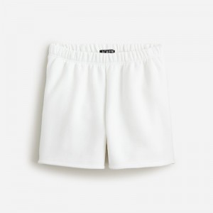 J.Crew Heritage fleece sweatshort White Sale | 21ANJBZMG