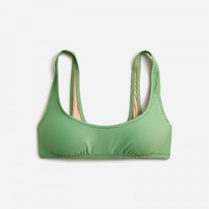 J.Crew Heritage scoopneck bikini top Rustic Willow Sale | 25UMIVKTR