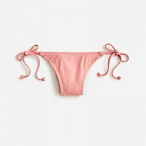 J.Crew Heritage string hipster bikini bottom Warm Rose Clearance | 36NVETSJA