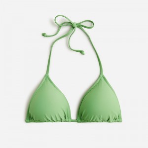 J.Crew Heritage triangle bikini top Rustic Willow Online | 02OYHJEWI