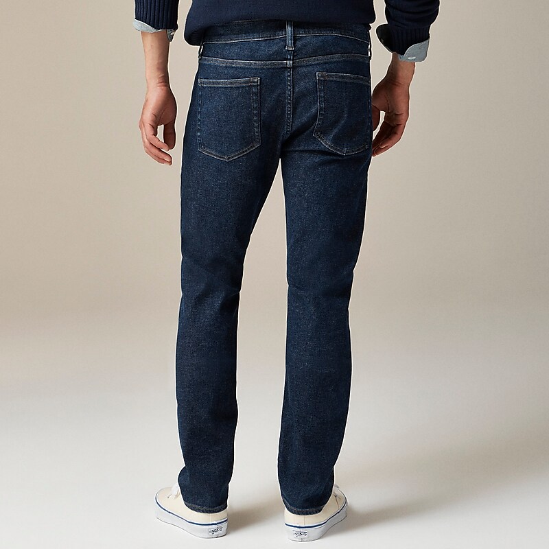 J.Crew 484 Slim-fit jean in Japanese stretch selvedge denim Deep Blue Medium Wash Factory Outlet | 58KQBRWVI