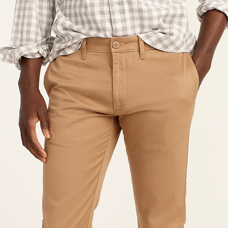 J.Crew 484 Slim-fit stretch chino pant River Brown Online | 80YKJTEBS