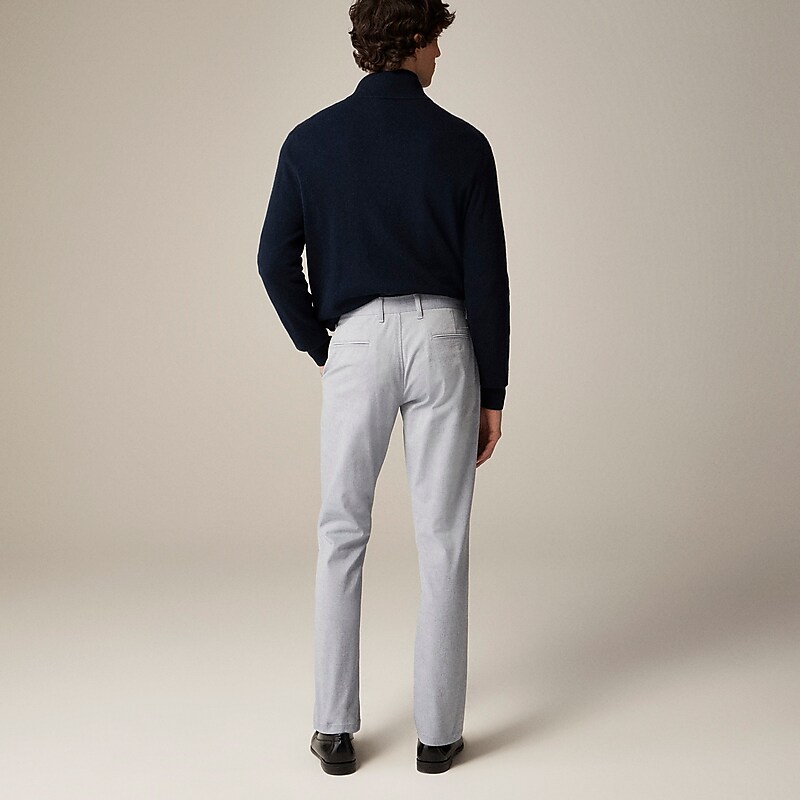 J.Crew 484 Slim-fit tech oxford pant Sky Blue Oxford Factory Outlet | 59YBXKRZA