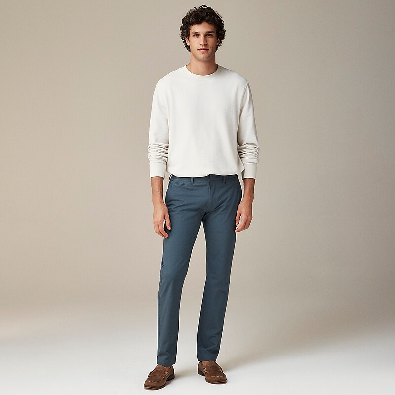J.Crew 484 Slim-fit tech pant Charcoal Steel Outlet | 91ZIYBPFH