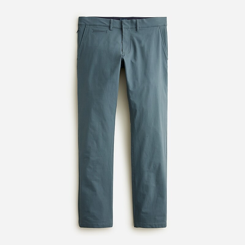 J.Crew 484 Slim-fit tech pant Charcoal Steel Outlet | 91ZIYBPFH