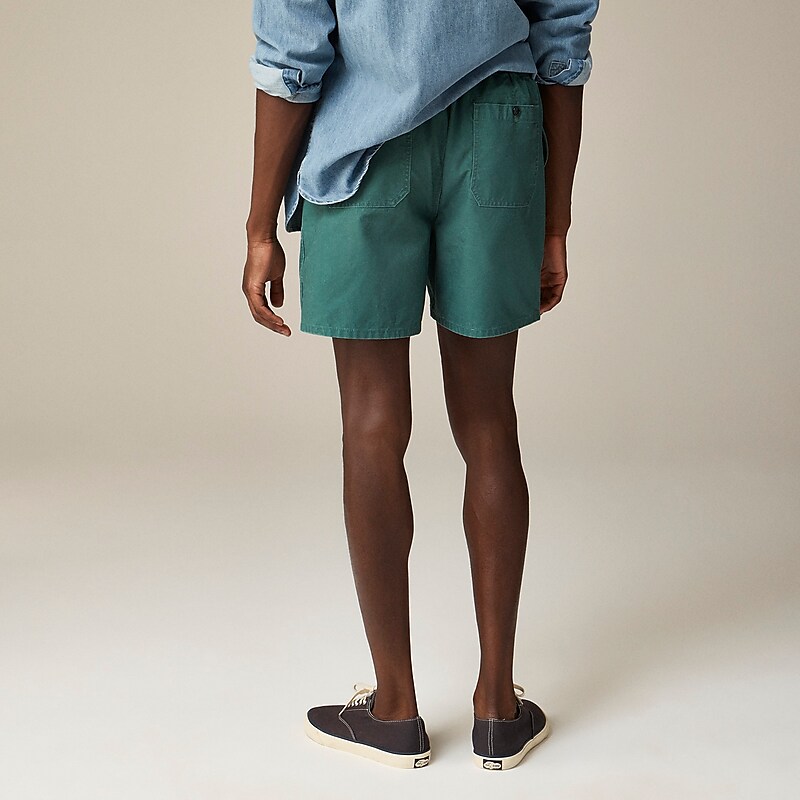 J.Crew 6'' heritage gym short in seaside canvas Virgin Forest Factory Outlet | 52XQBZWSC