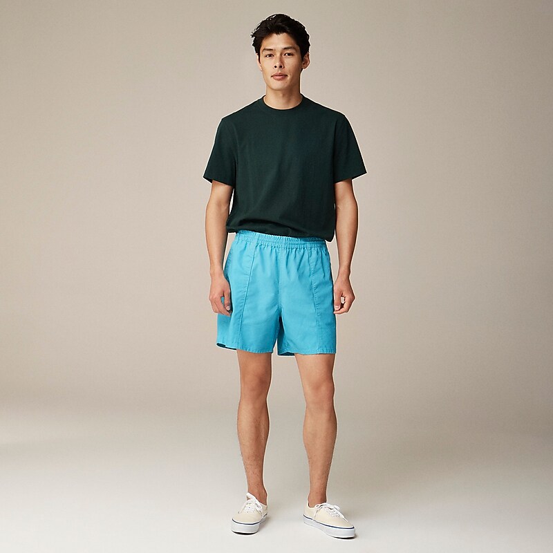 J.Crew 6'' heritage gym short in seaside canvas Frosted Aqua Sale | 20RTNCVKO