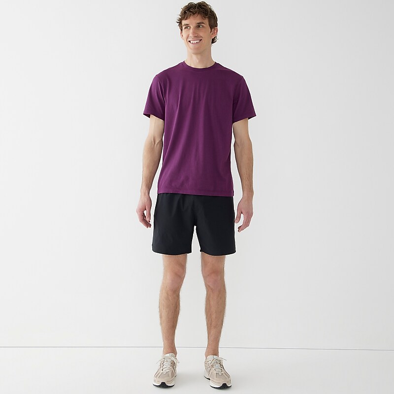 J.Crew 6'' lined tech dock short Black Factory Promo | 69GZBJAYL