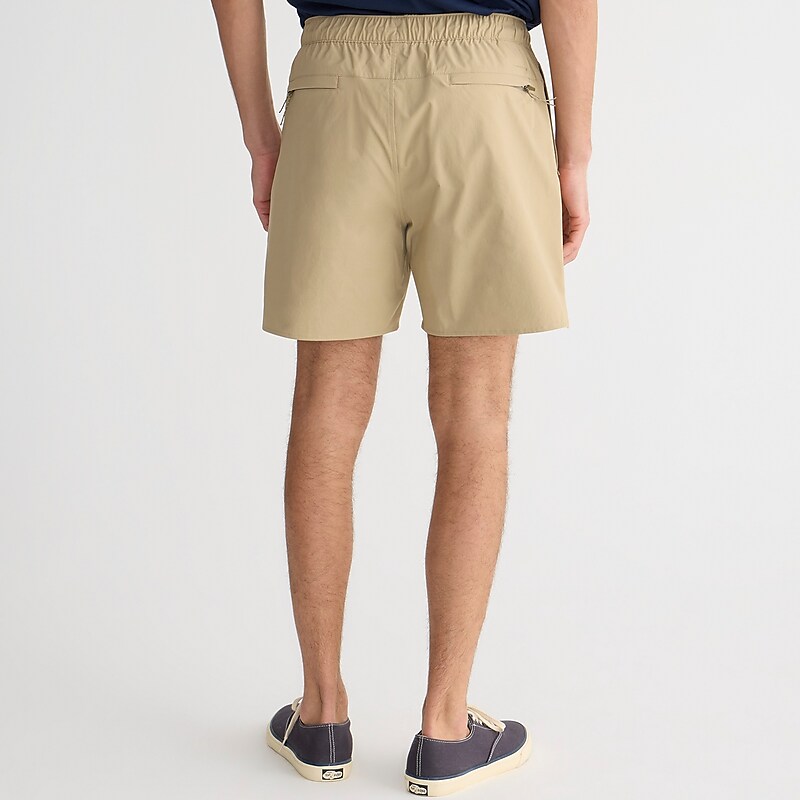 J.Crew 6'' lined tech dock short Khaki Clearance | 47CXIDYKO