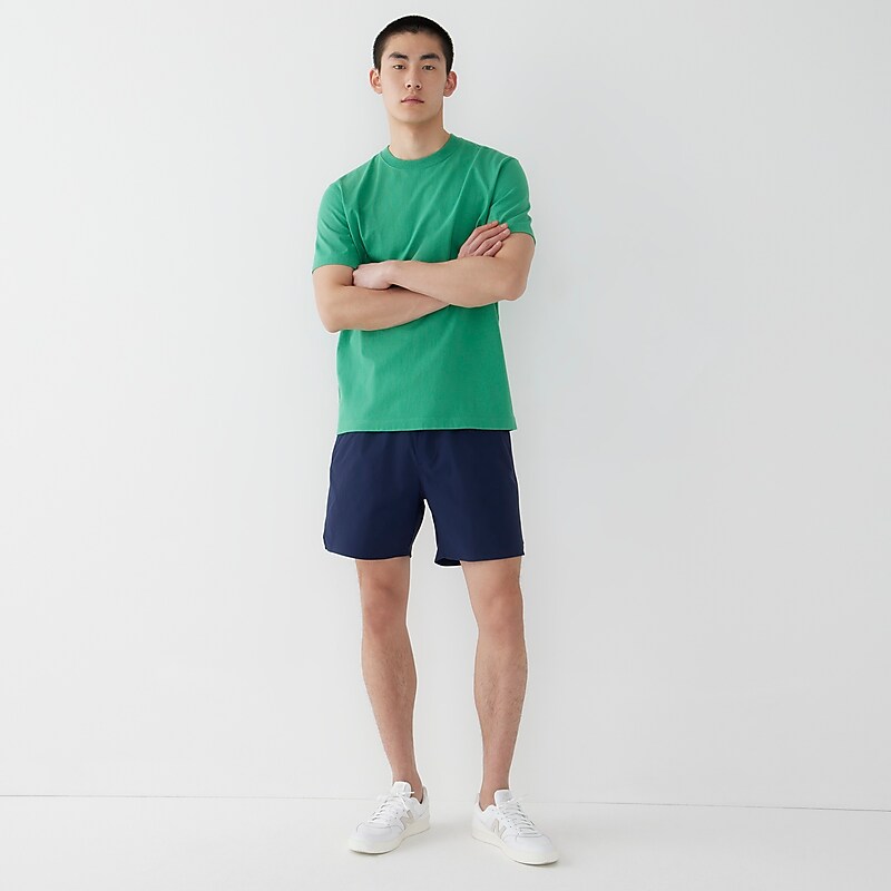 J.Crew 6'' lined tech dock short Navy Clearance | 46RHZPNDY