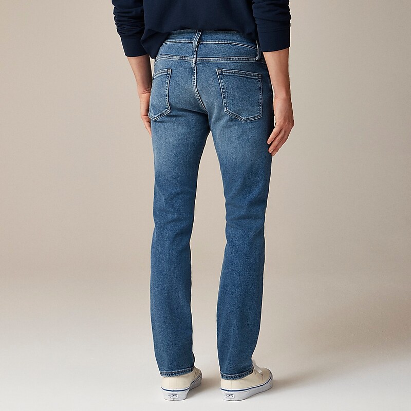 J.Crew 770™ Straight-fit jean in Japanese stretch selvedge denim Bright Medium Indigo Wa Outlet Online | 76OBKXDMW