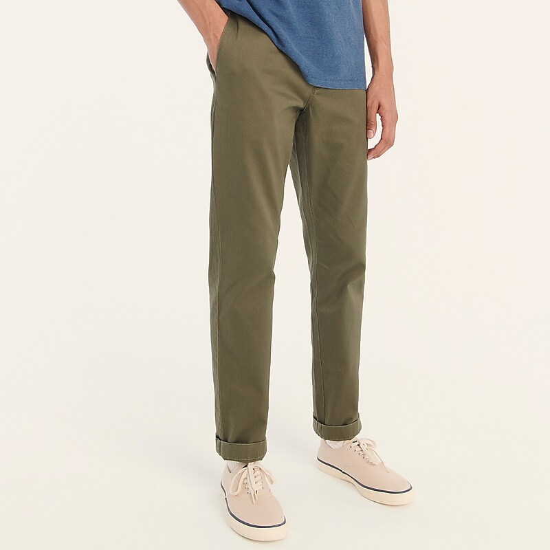 J.Crew 770™ Straight-fit stretch chino pant Catskill Green Online | 04MAGVDFB