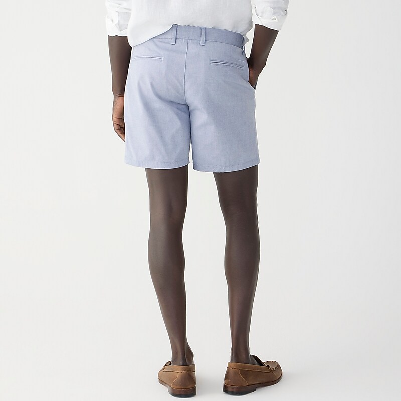 J.Crew 7'' tech oxford short Sky Blue Oxford Clearance | 30UENQRKY