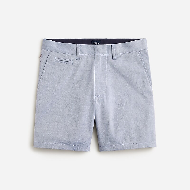 J.Crew 7\'\' tech oxford short Sky Blue Oxford Clearance | 30UENQRKY