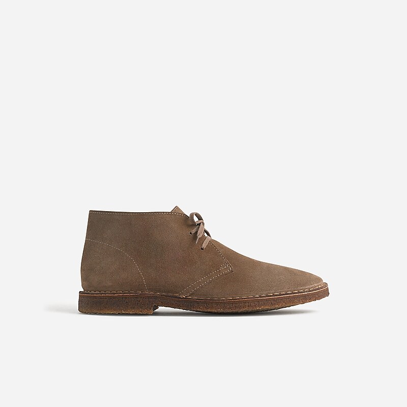 J.Crew Adults' 1990 MacAlister boots in suede Grey Factory Promo | 61XHAOQIK