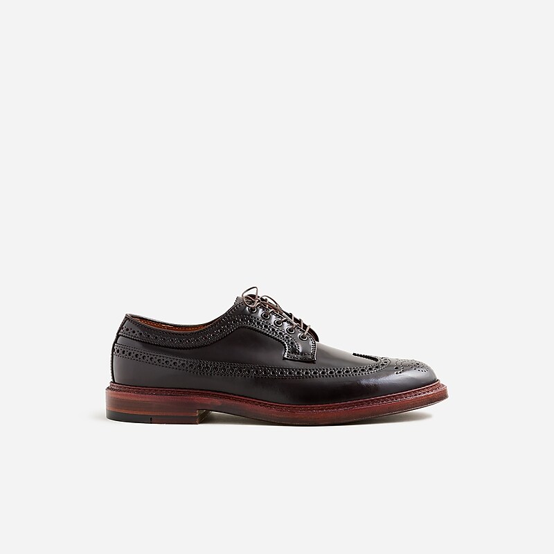 J.Crew Alden® for J.Crew cordovan longwing bluchers Color 8 Cordovan Outlet Online | 74AMUEGJX