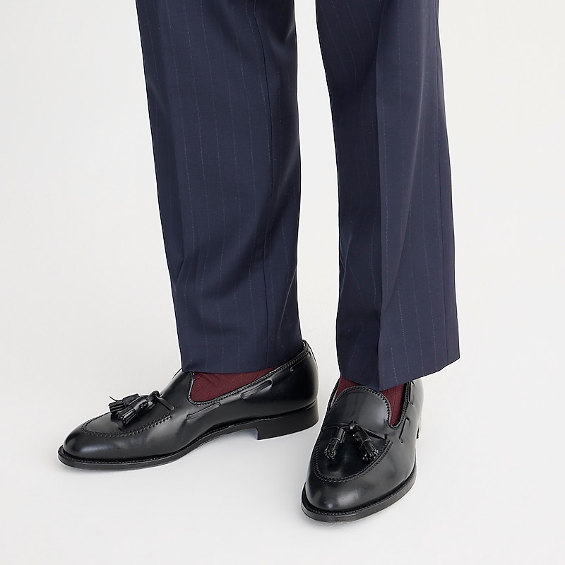 J.Crew Alden® for J.Crew cordovan tassel loafers Black USA | 13GVXWILB