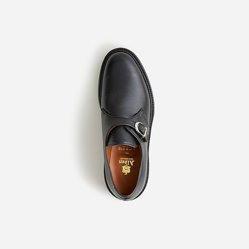 J.Crew Alden® for J.Crew monk-strap dress shoes Black Clearance | 49OBTZUYG