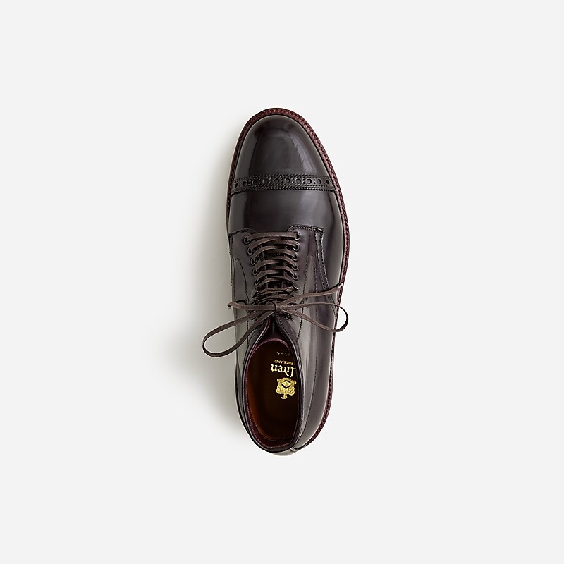 J.Crew Alden® for J.Crew straight-tip cordovan boots Color 8 Cordovan Clearance | 42EIRGCNB