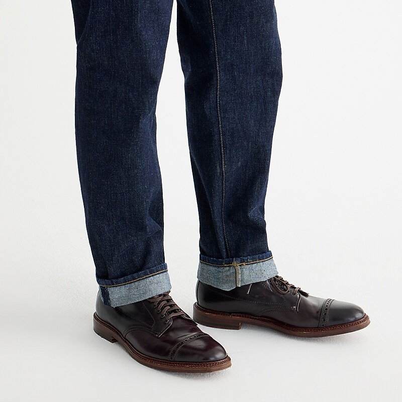 J.Crew Alden® for J.Crew straight-tip cordovan boots Color 8 Cordovan Clearance | 42EIRGCNB