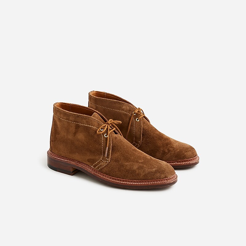 J.Crew Alden® for J.Crew unlined chukka boots in suede Snuff Suede Online | 01WXFOQIL