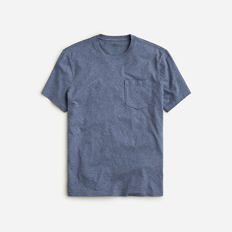 J.Crew Broken-in pocket T-shirt Hthr Shadow Online | 85KJCRMQX