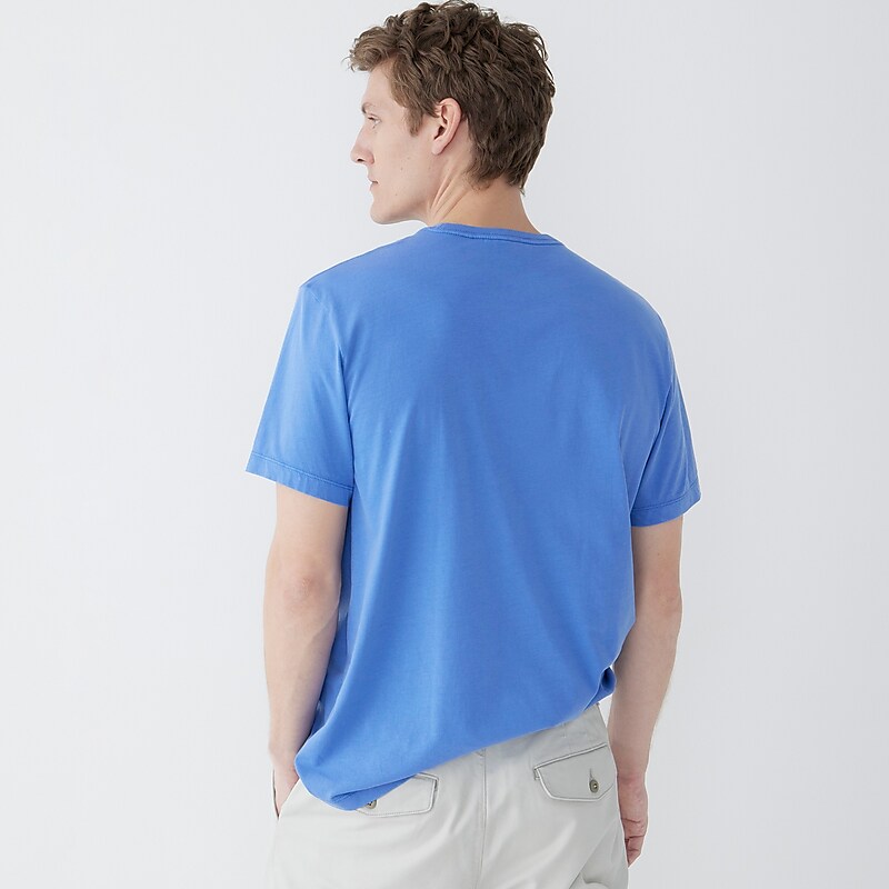 J.Crew Broken-in short-sleeve T-shirt Vintage Peri USA | 16EDQUSIB