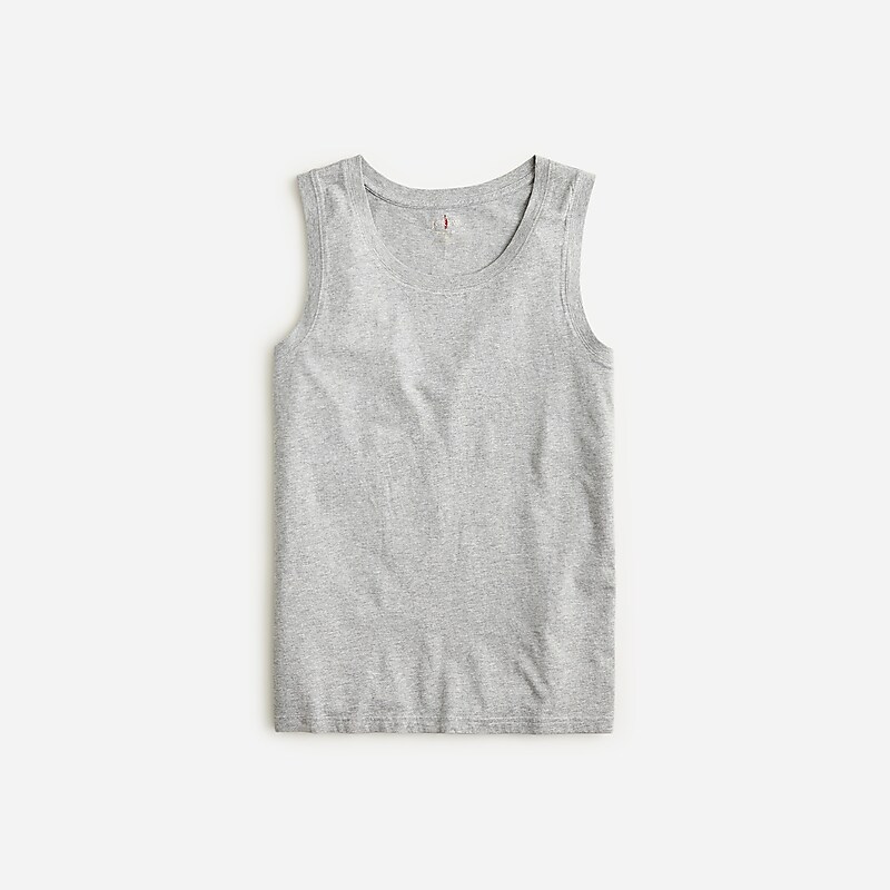 J.Crew Broken-in tank top Hthr Graphite Clearance | 32HJWMSNG