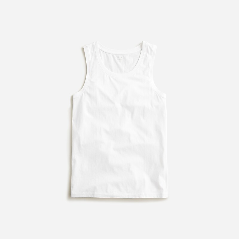 J.Crew Broken-in tank top White Online | 01BRTPUYL