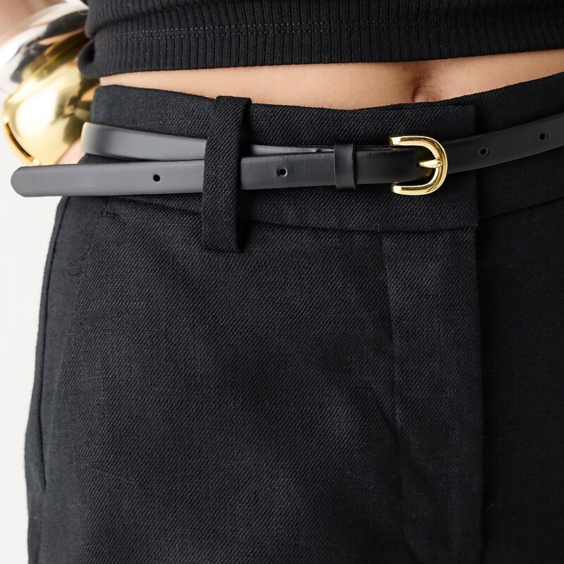J.Crew Carolina flare pant in stretch linen blend Black Outlet Online | 72RKWHMLP