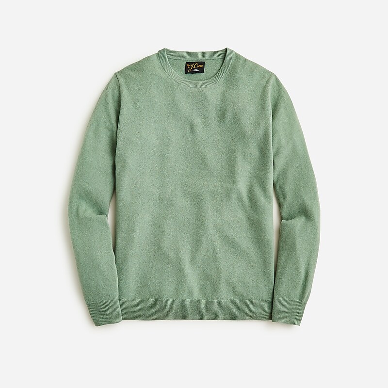 J.Crew Cashmere jacquard crewneck sweater Fresh Garland Clearance | 39KFWAVLQ
