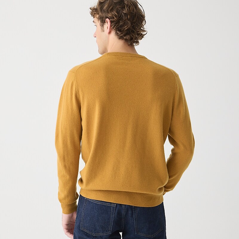 J.Crew Cashmere jacquard crewneck sweater Baked Earth Outlet Online | 74SXROMYT