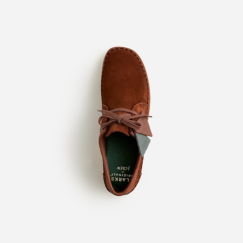J.Crew Clarks® Originals X J.Crew Weaver shoes Brown Roughout Clearance | 47HRGFVPZ