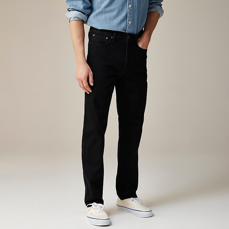 J.Crew Classic jean in black wash Black Rinse Wash Clearance | 40ETXGNAK