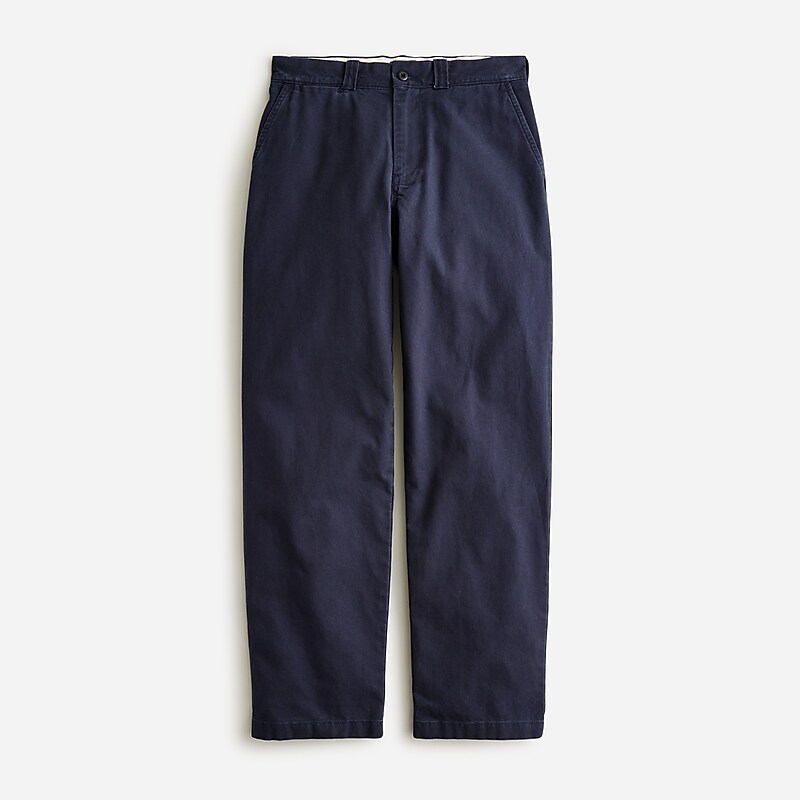 J.Crew Classic trouser in canvas Navy Clearance | 45MFWKAGV