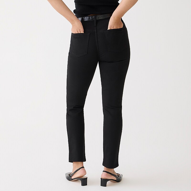 J.Crew Curvy vintage straight jean True Black USA | 17QKCTBGF