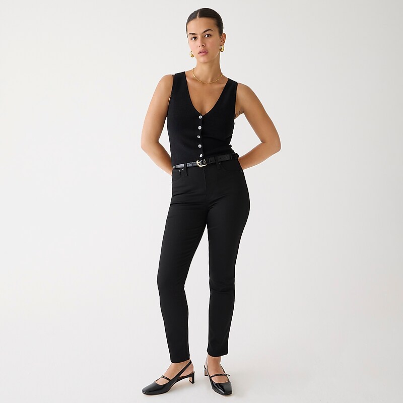 J.Crew Curvy vintage straight jean True Black USA | 17QKCTBGF