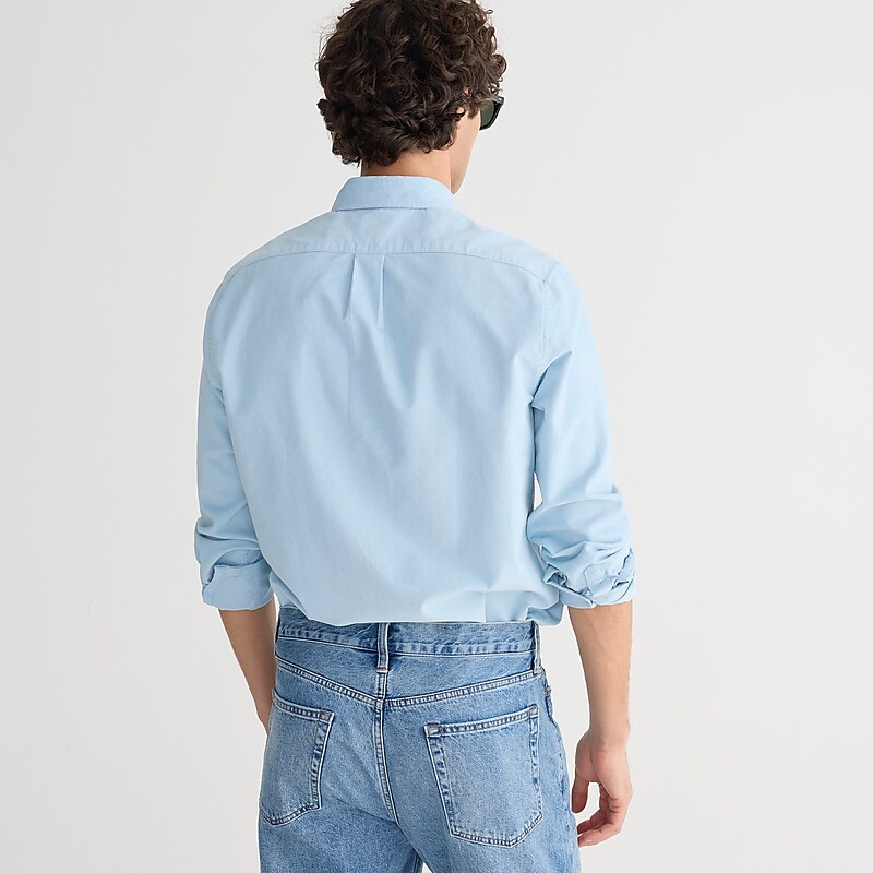 J.Crew Fine-wale corduroy shirt Blue Clearance | 37VSUNMIL