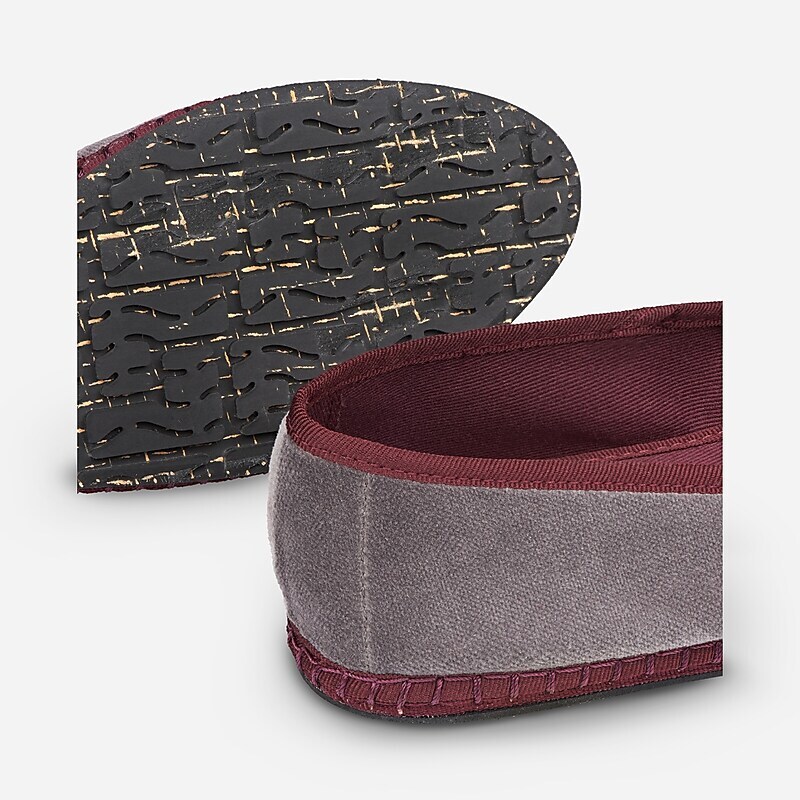 J.Crew Flabelus Agatha slippers Grey Online | 85BNPIYGC
