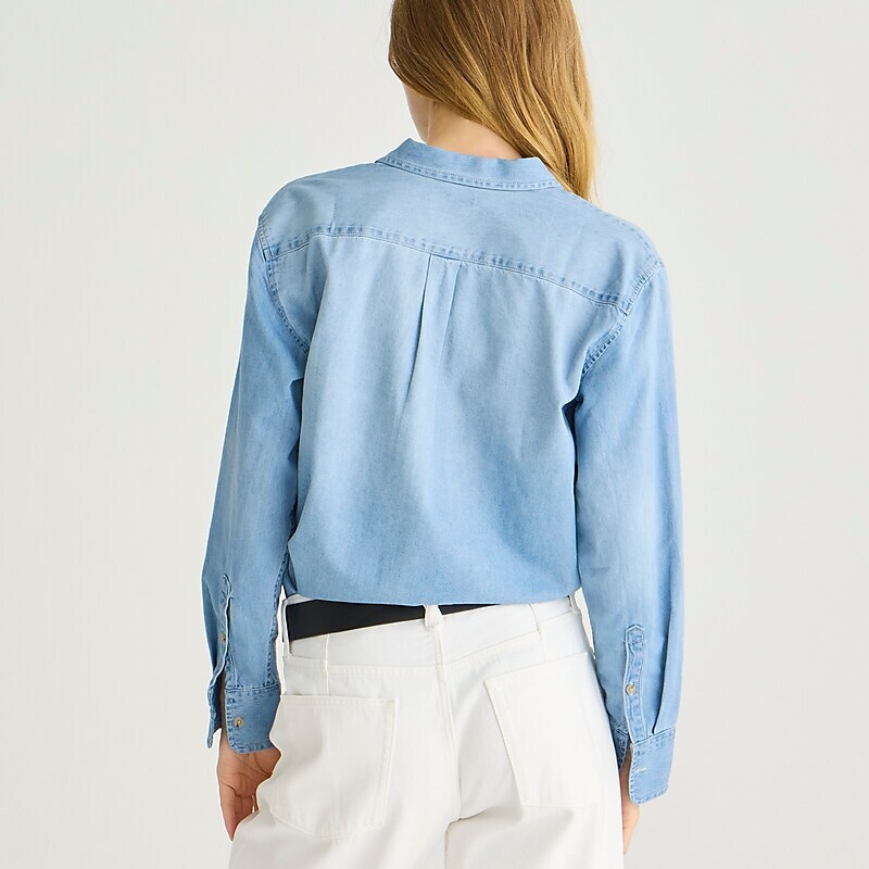 J.Crew Garçon classic chambray shirt Storm Wash Online | 87GMXBHWU