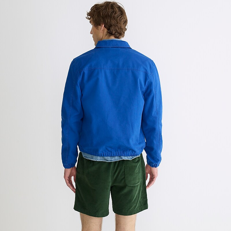 J.Crew Harrington jacket in cotton twill French Blue Outlet Online | 71OIZNWYR