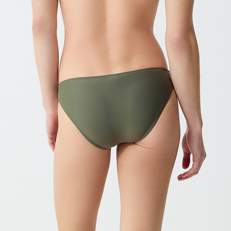 J.Crew Heritage 1989 high-leg bikini bottom Cool Cypress Factory Promo | 68FRCZIXK