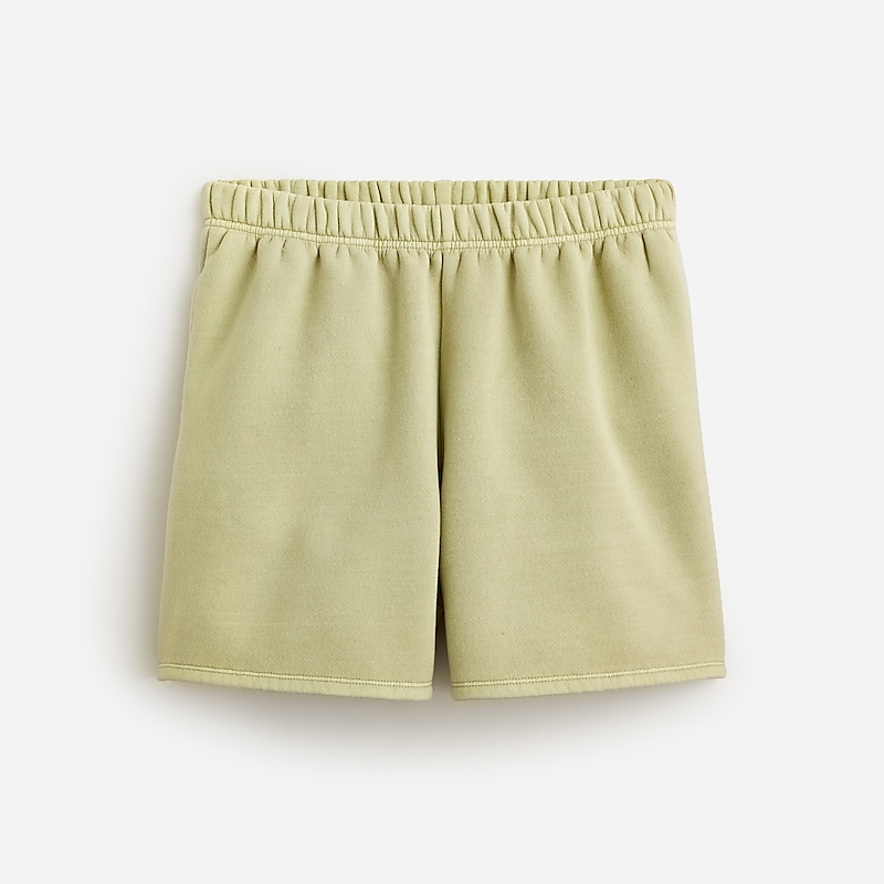 J.Crew Heritage fleece sweatshort Pale Surplus Clearance | 37WCTLNQV