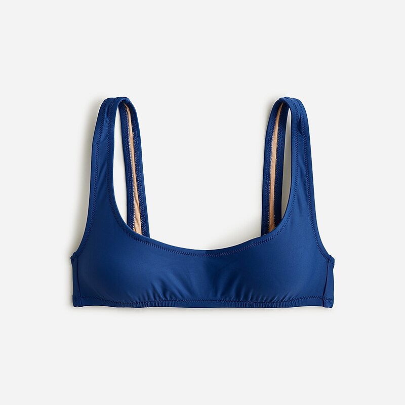 J.Crew Heritage scoopneck bikini top Harbor View Online | 80FYIUCTG